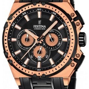 Festina Sport F16972-1 Kello Musta / Teräs