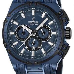 Festina Sport F16973-1 Kello Sininen / Teräs