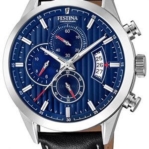 Festina Sport F20271-7 Kello Sininen / Nahka