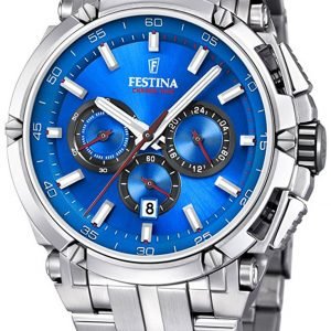 Festina Sport F20327-2 Kello Sininen / Teräs