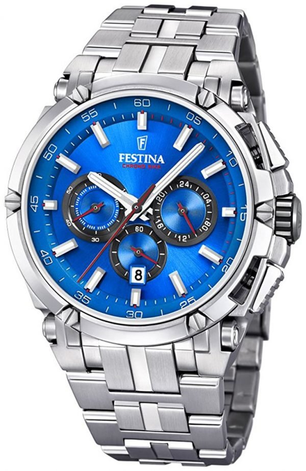 Festina Sport F20327-2 Kello Sininen / Teräs