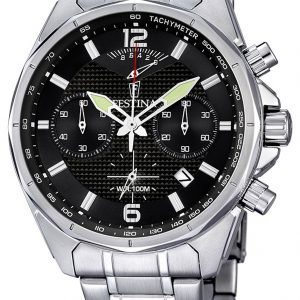 Festina Sport F6835-4 Kello Musta / Teräs