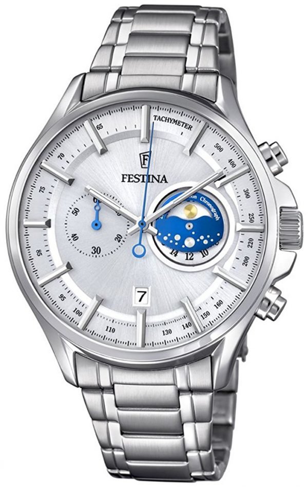 Festina Sport F6852-1 Kello Hopea / Teräs