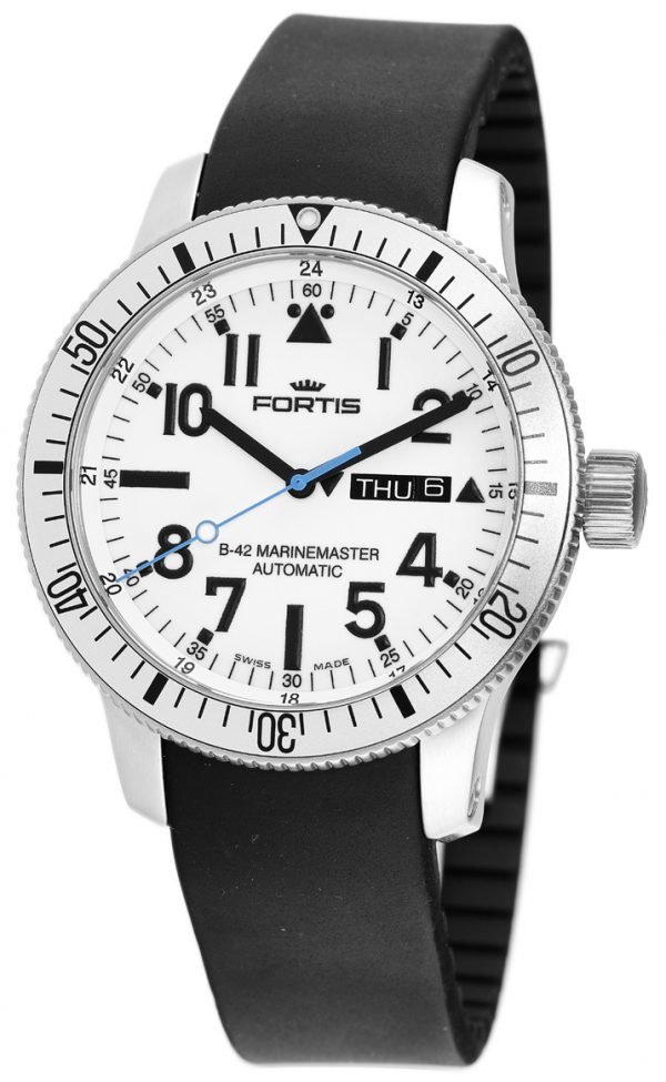 Fortis B-42 Marinemaster 647.11.42.K Kello Valkoinen / Kumi