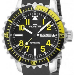 Fortis B-42 Marinemaster 670.24.14.K Kello Musta / Kumi