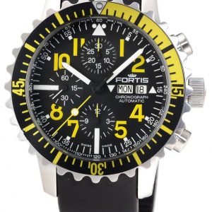 Fortis B-42 Marinemaster 671.24.14.K Kello Musta / Kumi