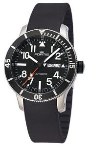 Fortis B-42 Official Cosmonauts 647.29.41.K Kello Musta / Kumi