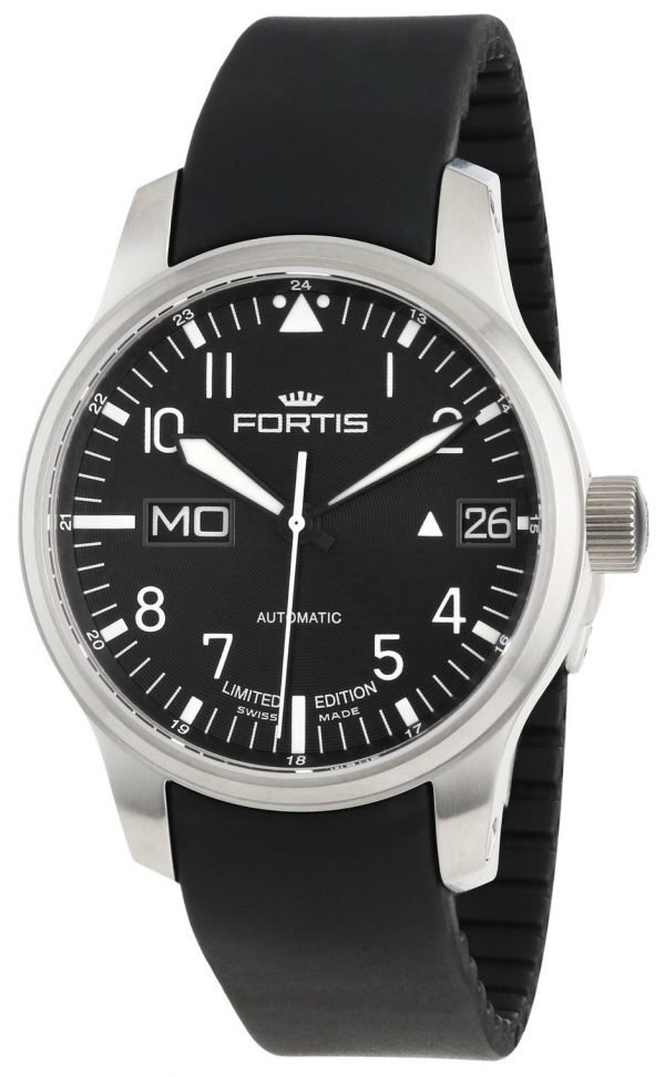 Fortis F-43 700.10.81.K Kello Musta / Kumi