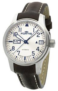 Fortis F-43 700.20.92.L16 Kello Beige / Nahka