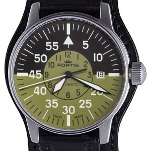 Fortis Flieger 595.11.16.L01 Kello Monivärinen / Nahka