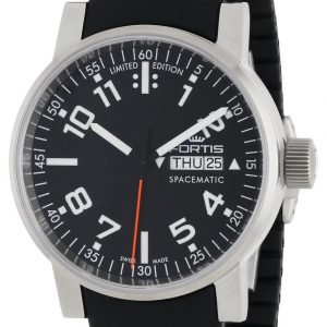 Fortis Spacematic 623.10.41.Si01 Kello Musta / Kumi