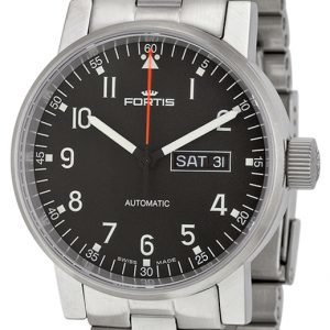 Fortis Spacematic 623.10.71.M Kello Musta / Teräs