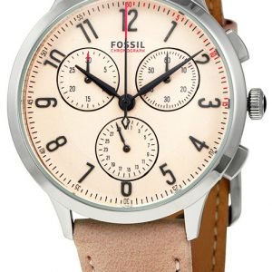 Fossil Abilene Ch3088 Kello Beige / Nahka