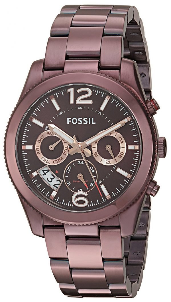 Fossil Boyfriend Es4110 Kello Violetti / Teräs