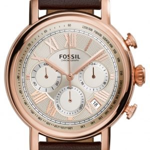 Fossil Buchanan Fs5103 Kello Valkoinen / Nahka