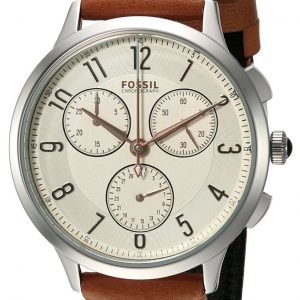 Fossil Casual Ch3014 Kello Samppanja / Nahka