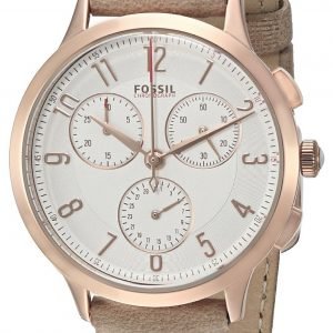 Fossil Casual Ch3016 Kello Valkoinen / Nahka