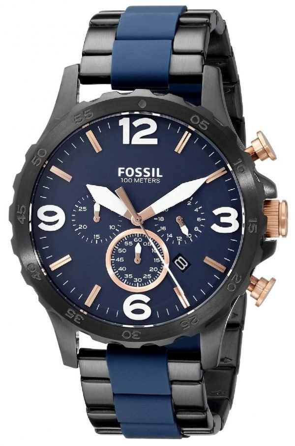 Fossil Casual Jr1494 Kello Sininen / Teräs