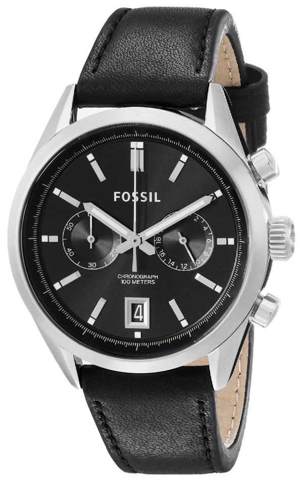 Fossil Ch2972 Kello Musta / Nahka