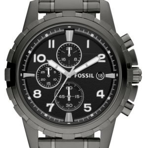 Fossil Dean Fs4721 Kello Musta / Teräs