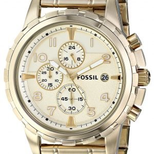 Fossil Dean Fs4867 Kello Samppanja / Kullansävytetty Teräs