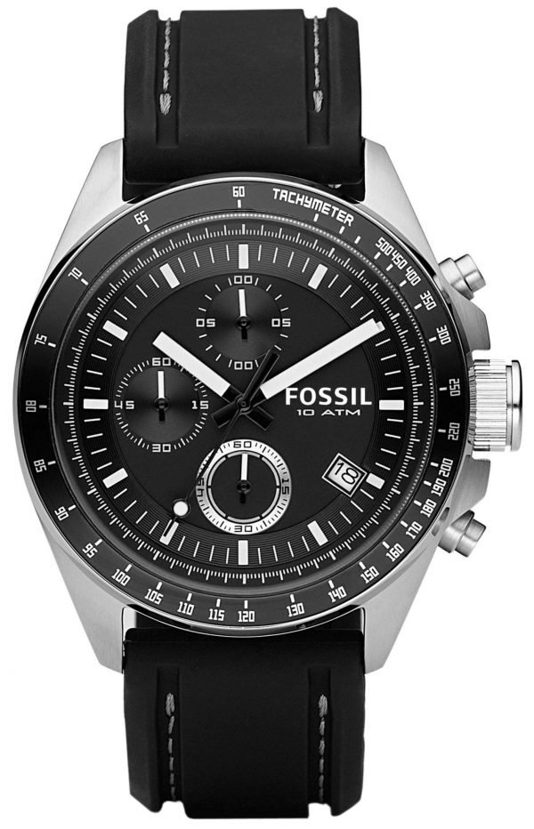 Fossil Decker Ch2573ie Kello Musta / Kumi