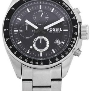 Fossil Decker Ch2600ie Kello Musta / Teräs