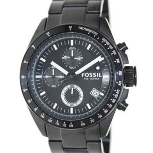 Fossil Decker Ch2601 Kello Musta / Teräs