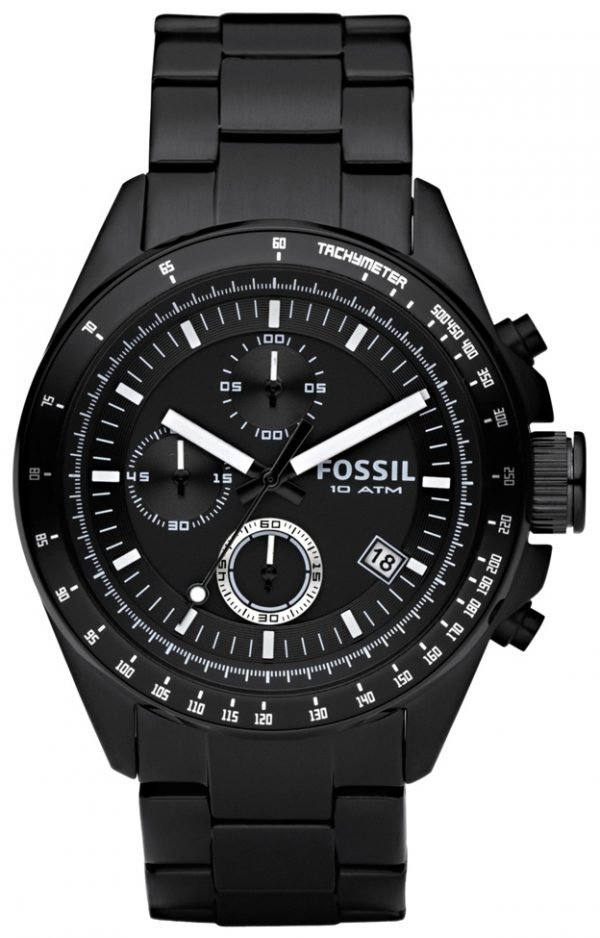 Fossil Decker Ch2601ie Kello Musta / Teräs