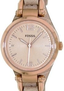 Fossil Dress Es3262 Kello Kulta / Nahka