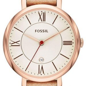 Fossil Dress Es3487 Kello Kulta / Nahka