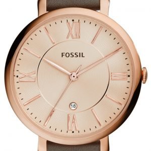 Fossil Dress Es3707 Kello Punakultaa / Nahka