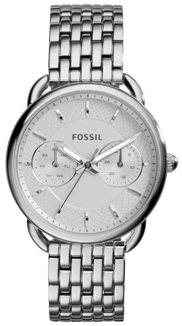 Fossil Dress Es3712 Kello Valkoinen / Teräs