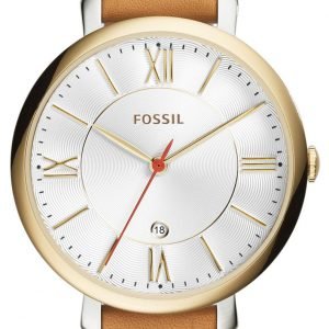 Fossil Dress Es3737 Kello Hopea / Nahka