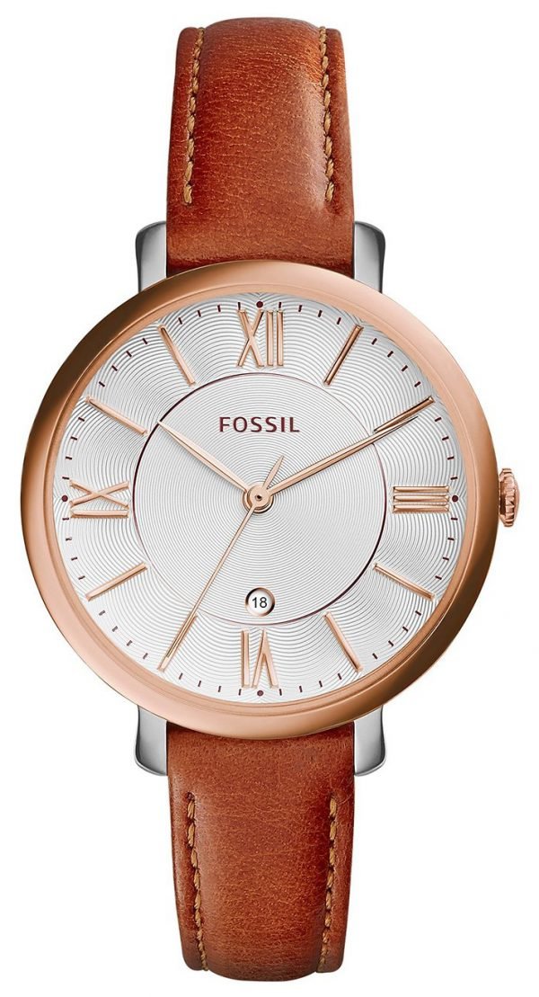 Fossil Dress Es3842 Kello Hopea / Nahka