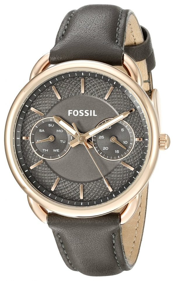 Fossil Dress Es3913 Kello Harmaa / Nahka