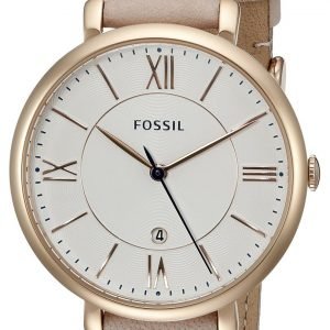 Fossil Dress Es3988 Kello Valkoinen / Nahka