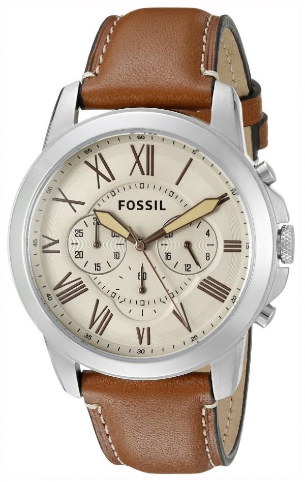 Fossil Dress Fs5118 Kello Beige / Nahka