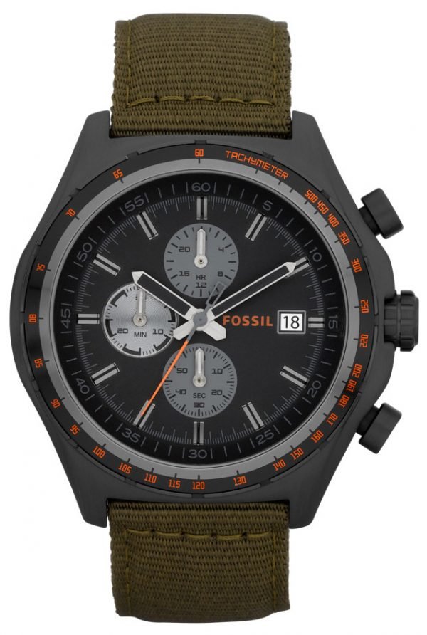 Fossil Dylan Ch2781 Kello Musta / Tekstiili