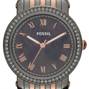 Fossil Emma Es3115 Kello Harmaa / Punakultasävyinen