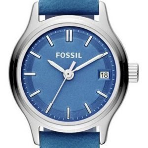 Fossil Es3273 Kello Sininen / Nahka