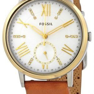 Fossil Es4161 Kello Valkoinen / Nahka