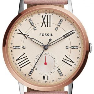 Fossil Es4163 Kello Pinkki / Nahka