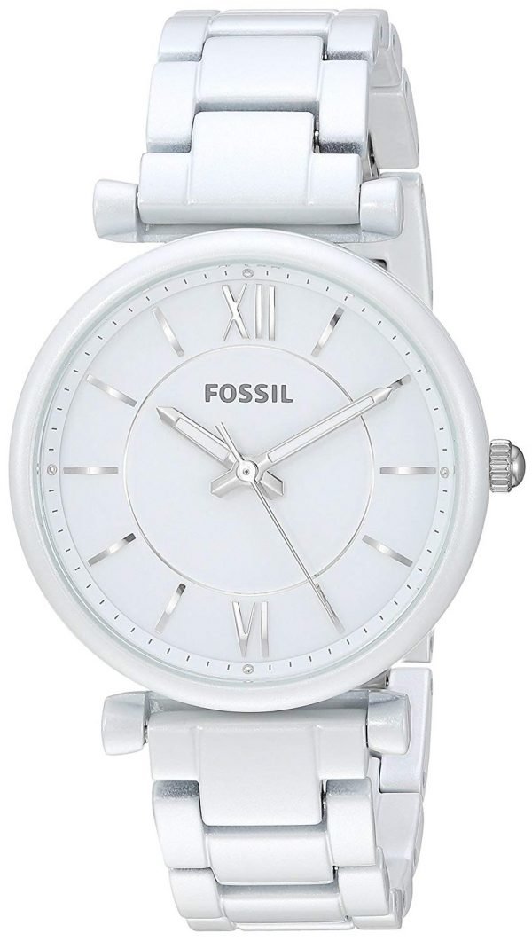 Fossil Es4401 Kello Valkoinen / Teräs