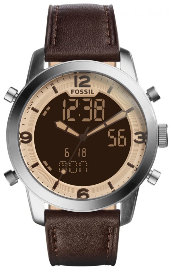 Fossil Fs5173 Kello Ruskea / Nahka