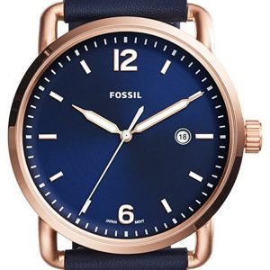 Fossil Fs5274 Kello Sininen / Nahka