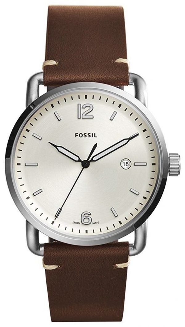 Fossil Fs5275 Kello Hopea / Nahka