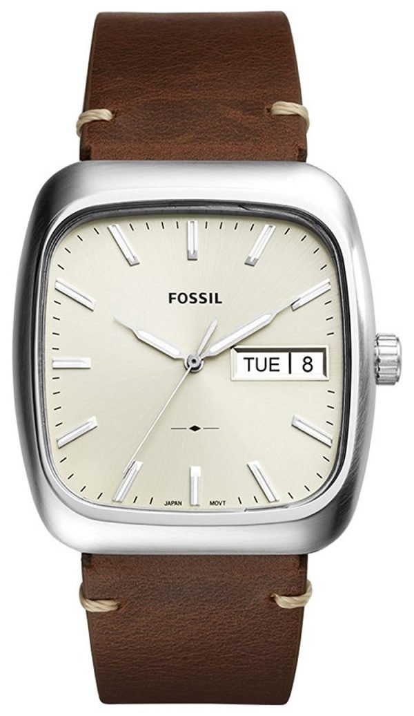 Fossil Fs5329 Kello Beige / Nahka