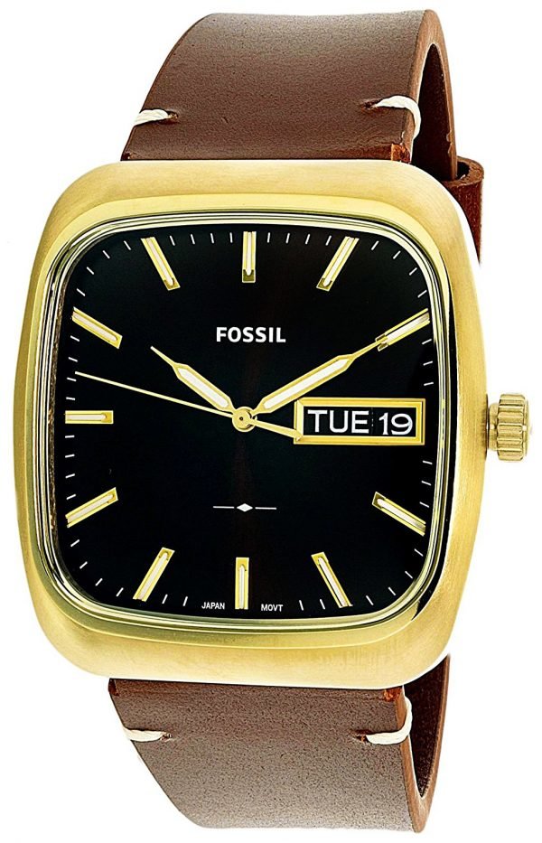 Fossil Fs5332 Kello Musta / Nahka