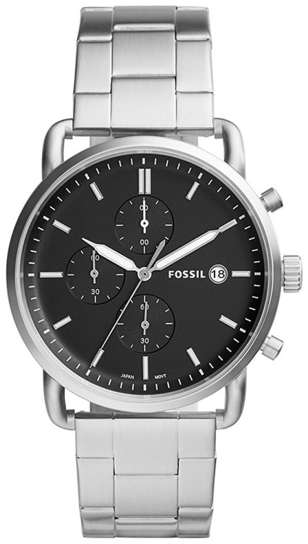 Fossil Fs5399 Kello Musta / Teräs